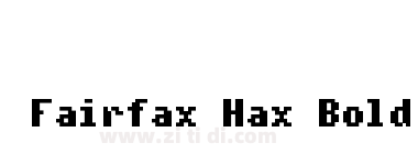 Fairfax Hax Bold