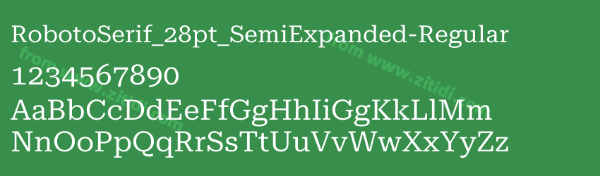 RobotoSerif_28pt_SemiExpanded-Regular字体预览