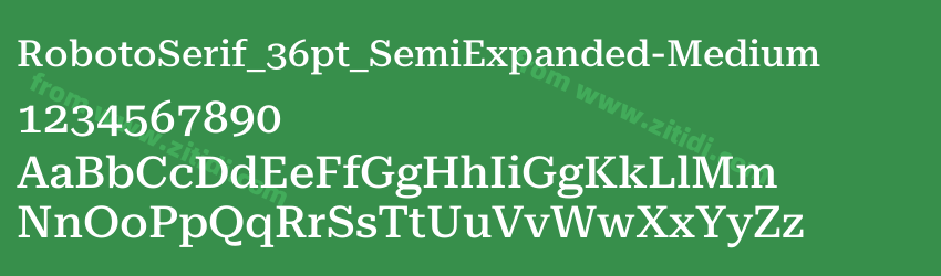 RobotoSerif_36pt_SemiExpanded-Medium字体预览