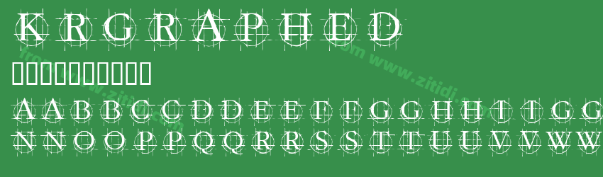 KRGraphed字体预览