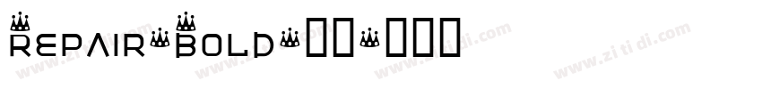 Repair-Bold-粗体字体转换