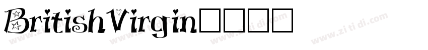 BritishVirgin字体转换