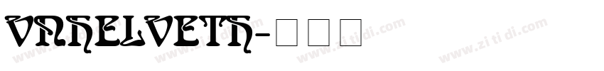 VNHelvetH字体转换