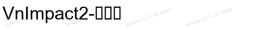 VnImpact2字体转换