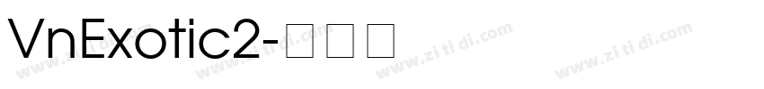 VnExotic2字体转换