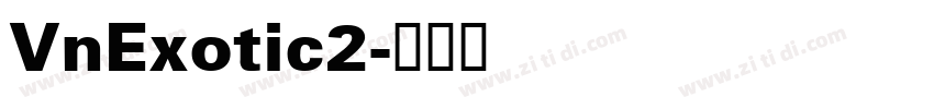 VnExotic2字体转换