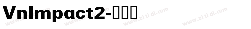 VnImpact2字体转换