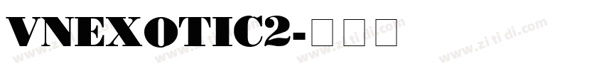 VnExotic2字体转换