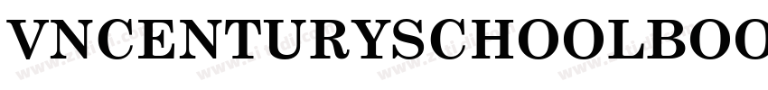 VnCenturySchoolbookH字体转换