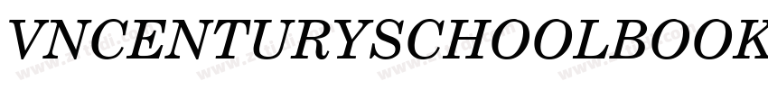 VnCenturySchoolbookH字体转换