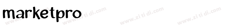 marketpro字体转换
