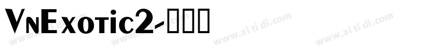VnExotic2字体转换