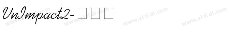 VnImpact2字体转换