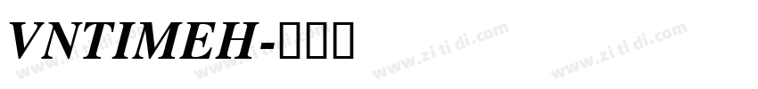 VnTimeH字体转换