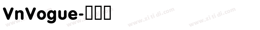 VnVogue字体转换