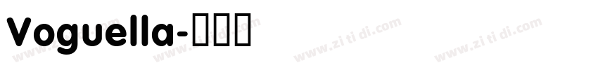 Voguella字体转换