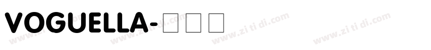 Voguella字体转换