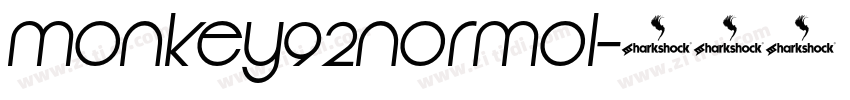 monkey92normol字体转换