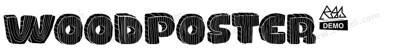 WoodPoster字体转换