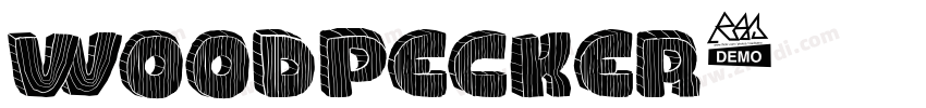 woodpecker字体转换
