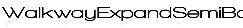 WalkwayExpandSemiBol字体转换