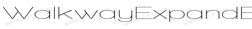 WalkwayExpandBlack字体转换
