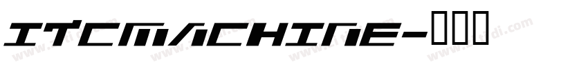 ITCMachine字体转换
