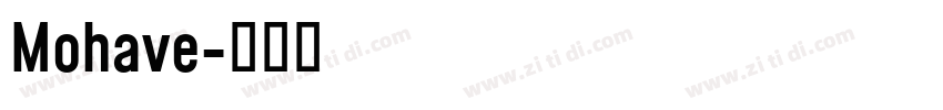 Mohave字体转换