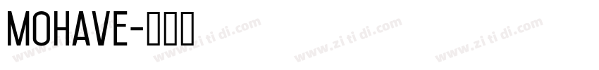 Mohave字体转换