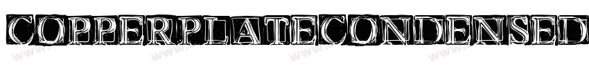 CopperPlateCondensed字体转换