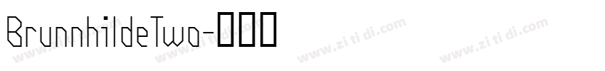 BrunnhildeTwo字体转换