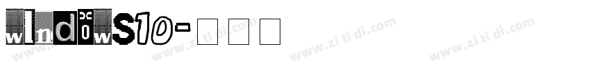 windows10字体转换