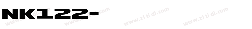 NK122字体转换