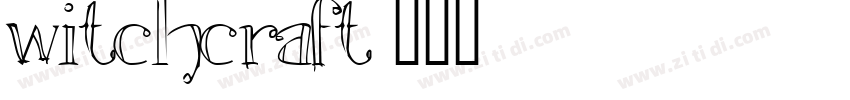 Witchcraft字体转换