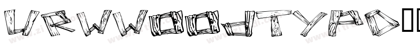 URWWoodTypD字体转换
