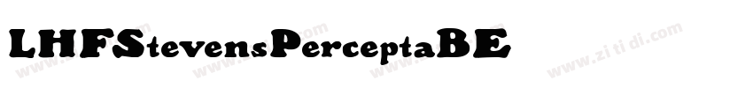 LHFStevensPerceptaBE字体转换