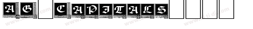 AG_Capitals字体转换