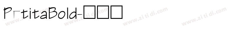 PetitaBold字体转换