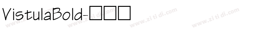 VistulaBold字体转换