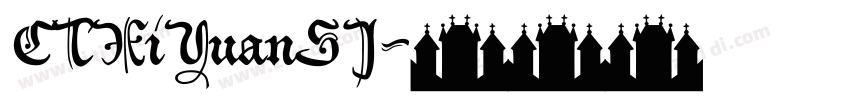 CTXiYuanSJ字体转换