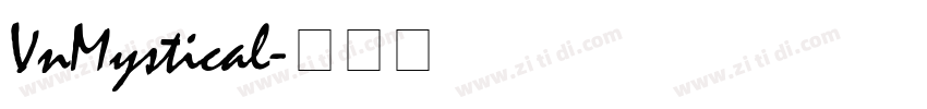 VnMystical字体转换