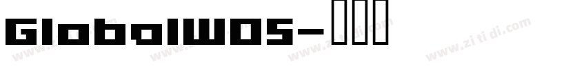 GlobalW05字体转换