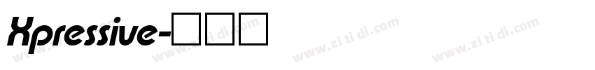 Xpressive字体转换