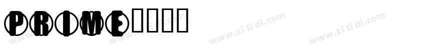 Prime字体转换