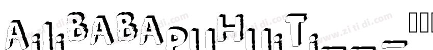AilibabaPuhuiti_3_11字体转换