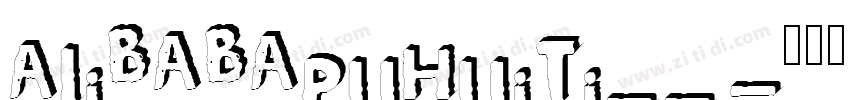 AlibabaPuHuiTi_3_105字体转换