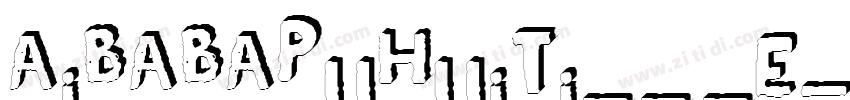 aibabapuhuiti_3_95_e字体转换