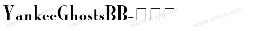 YankeeGhostsBB字体转换
