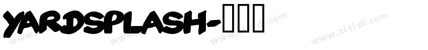 YardSplash字体转换