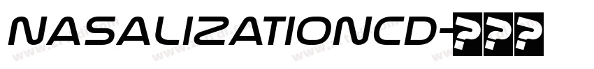 NasalizationCd字体转换 NasalizationCd字体转换
